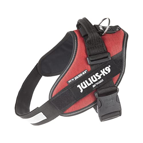 Julius-K9, IDC Powergeschirr, Größe: M/0, Burgundy (Sackstoff) von JULIUS K-9