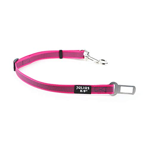Julius-K9 16SGA-PN-1 Color & Gray Sicherheitsgurt Adapter für Hunde, Größe: 1, pink-grau von JULIUS K-9