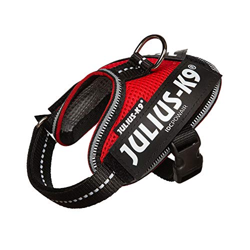 Julius-K9, IDC Powair Hundegeschirr, Größe: 3XS / Baby 1, Rot Julius-K9, IDC Powair Hundegeschirr, Größe: 3XS / Baby 1, Rot von JULIUS K-9