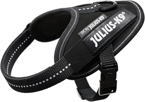Julius-K9 IDC Powergeschirr für Hunde mit zwei Gratis Klettsticker Wunschlogos, Schwarz Größe 3XS/Baby1 Julius-K9 IDC Powergeschirr für Hunde mit zwei Gratis Klettsticker Wunschlogos, Schwarz Größe 3XS/Baby1 von JULIUS K-9