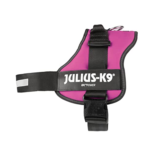 K9 Powergeschirr, Größe: 2XL/3, Dunkelpink von JULIUS K-9