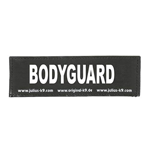 JULIUS K-9 Klettaufschrift, Bodyguard, Baby, Schwarz von JULIUS K-9