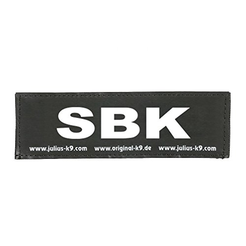 Klettaufschrift, SBK, klein, Schwarz von JULIUS K-9