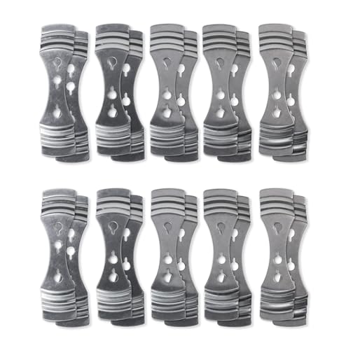 20 Stück Kerzendocht-Zentriervorrichtung, Metall-Zentriervorrichtung für Kerzenherstellung, Kerzenherstellung, Zubehör – 3 Löcher 20 Stück Kerzendocht-Zentriervorrichtung, Metall-Zentriervorrichtung für Kerzenherstellung, Kerzenherstellung, Zubehör – 3 Löcher von JULWHISPER