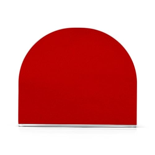 JUMBEAR Rote Farbe Serviettenhalter für Tische,Elegante Acryl Platte Papier Serviettenhalter,Papierserviettenhalter für Restaurant Dekor Küche Bar Zubehör von JUMBEAR