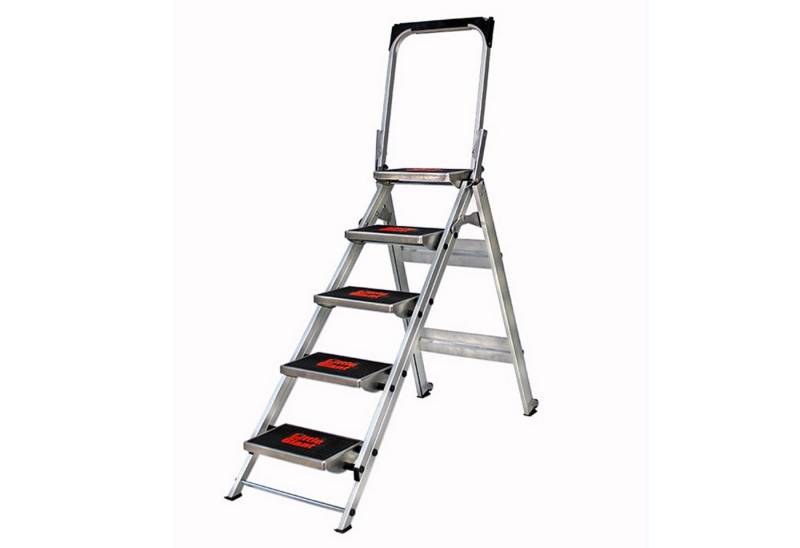 JUMBO Stillads Trittleiter Klapptrittleiter Aluminium 5 Stufen 41LG510B "Little Giant" (1 Stück) von JUMBO Stillads