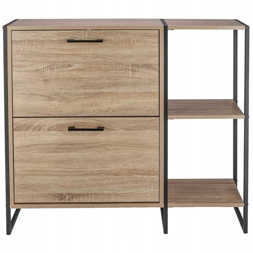 JUMI SCHUHSCHRANK 2-VERGLEICH Schuhe Kommode geräumig für den Flur LOFT von JUMI