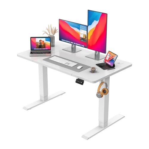 JUMMICO HöHenverstellbarer Schreibtisch Standing Desk Elektrischer Schreibtisch Höhenverstellbar mit Memory-Funktion 120 x 60 cm,Weiß JUMMICO HöHenverstellbarer Schreibtisch Standing Desk Elektrischer Schreibtisch Höhenverstellbar mit Memory-Funktion 120 x 60 cm,Weiß von JUMMICO
