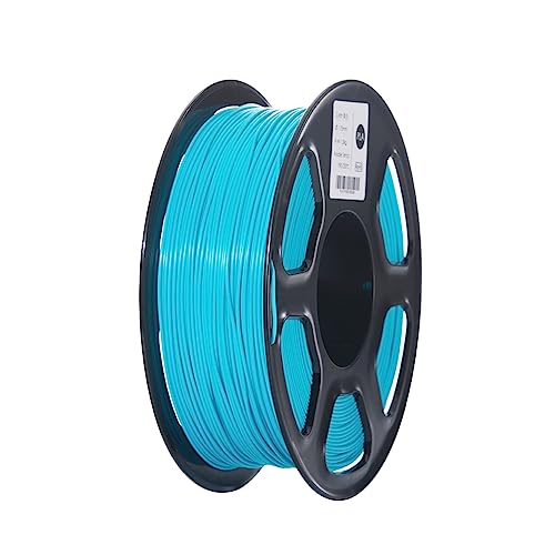 TOPZEAL 3D Drucker Filament Cyan PLA 1,75mm Filament 1kg von JUMPABOX