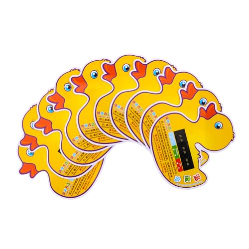 JUMPLAWN 10 Stück Lustige Entenkarten mit LCD Display zur Sicheren Wassertemperaturüberwachung für Neugeborene Kleinkinder Beim Duschen von JUMPLAWN