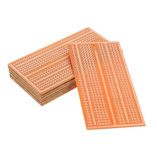 JUMPLAWN 10 Stück Teiliges Pcb Leiterplatten Mehrzweck Platinen für Elektronikprojekte Löten und Schaltungsaufbau Elektronik Versuchs Testboards JUMPLAWN 10 Stück Teiliges Pcb Leiterplatten Mehrzweck Platinen für Elektronikprojekte Löten und Schaltungsaufbau Elektronik Versuchs Testboards von JUMPLAWN