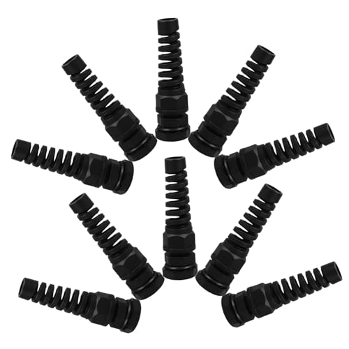 JUMPLAWN Nylon-kabelverschraubungen 10 Stück Drahtverbinder Feder-kabelverbinder Kabelverschraubungen Verbindungsstück Kabelverbinder Kabelschutz von JUMPLAWN
