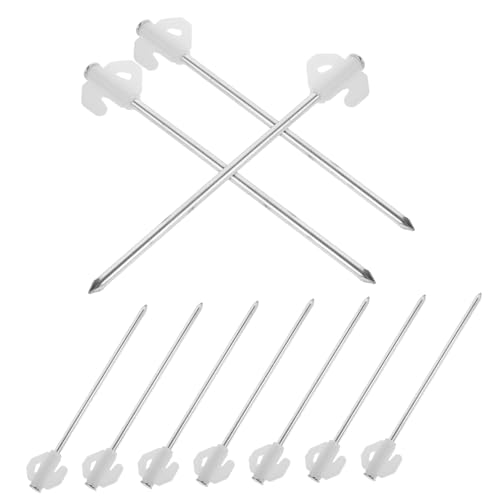 JUMPLAWN 10Stücke Zeltheringe Leuchtende Nachtpfähle für Camping Strand und Grasflächen Praktische Robuste Erdnägel mit Glow in The Dark Design für Sichere JUMPLAWN 10Stücke Zeltheringe Leuchtende Nachtpfähle für Camping Strand und Grasflächen Praktische Robuste Erdnägel mit Glow in The Dark Design für Sichere von JUMPLAWN