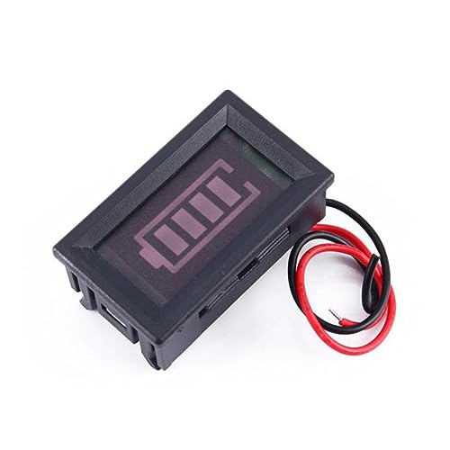JUMPLAWN 12V Batterieanzeige für Säure Batterien Digitaler Kapazitätsmonitor Indikator Installieren Verwenden Geeignet für Verschiedene JUMPLAWN 12V Batterieanzeige für Säure Batterien Digitaler Kapazitätsmonitor Indikator Installieren Verwenden Geeignet für Verschiedene von JUMPLAWN