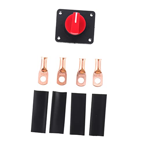 JUMPLAWN 1Satz Batterie Trennschalter für Yachten und Lkw Kompakter Master Isolator zur Effektiven Stromabschaltung Einfache Installation und Schutz vor Diebstahl und Brandrisiko JUMPLAWN 1Satz Batterie Trennschalter für Yachten und Lkw Kompakter Master Isolator zur Effektiven Stromabschaltung Einfache Installation und Schutz vor Diebstahl und Brandrisiko von JUMPLAWN