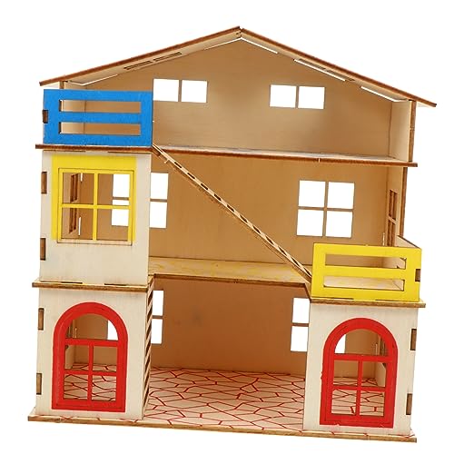 JUMPLAWN 1Satz Hamster Schloss aus Stöckige Villa mit Kletterleiter für Kleine Haustiere Trainieren für Hamster Mäuse und Ähnliche Tiere JUMPLAWN 1Satz Hamster Schloss aus Stöckige Villa mit Kletterleiter für Kleine Haustiere Trainieren für Hamster Mäuse und Ähnliche Tiere von JUMPLAWN