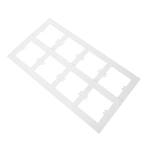JUMPLAWN 2 Stück Fach Rocker Steckdosen Wandplatte Weiße Dekorative Schalterabdeckung Einfache Montage Bündige Passform Modernes Design für Zuhause Büro und Gewerbe zur Lückenabdeckung und JUMPLAWN 2 Stück Fach Rocker Steckdosen Wandplatte Weiße Dekorative Schalterabdeckung Einfache Montage Bündige Passform Modernes Design für Zuhause Büro und Gewerbe zur Lückenabdeckung und von JUMPLAWN