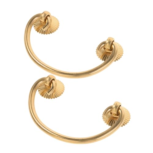 JUMPLAWN 2 Stück Vintage Messing Schubladengriffe Goldene Möbelbeschläge im Chinesischen Stil für Schränke und Kommoden Antike Hardware JUMPLAWN 2 Stück Vintage Messing Schubladengriffe Goldene Möbelbeschläge im Chinesischen Stil für Schränke und Kommoden Antike Hardware von JUMPLAWN
