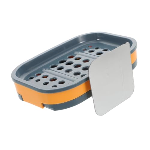 JUMPLAWN 2 Stück Wandmontierter Seifenhalter mit Saugnapf Stanzfreie Seifenschale für Küchenspüle rutschfest mit Abflusslöchern Robust Einfach zu Montieren JUMPLAWN 2 Stück Wandmontierter Seifenhalter mit Saugnapf Stanzfreie Seifenschale für Küchenspüle rutschfest mit Abflusslöchern Robust Einfach zu Montieren von JUMPLAWN