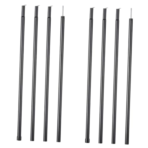 JUMPLAWN 2 Stück Zeltstangen Metall Ersatzstangen für Camping Backpacking und Outdoor Aktivitäten Leicht und Kompakt für Zelte und Überdachungen von JUMPLAWN