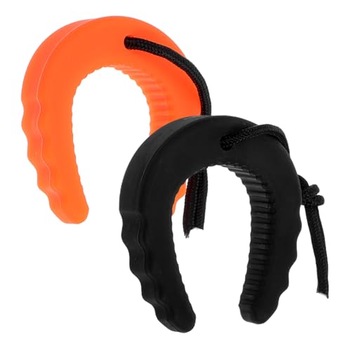 JUMPLAWN 2stücke Türkeil Für Sicherheits Notfalldienste Fingerklemmschutz Türstopper Aus Robustem Installieren Für Feuerwehr Und Notfälle Orange Schwarz von JUMPLAWN