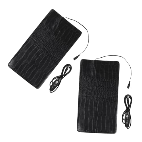 JUMPLAWN USB Heizkissen Für Haustiere Temperaturverstellbar 33x18cm Kratzfest Für Katzen Hunde Und Reptilien Tragbar Mit DREI Heizstufen von JUMPLAWN