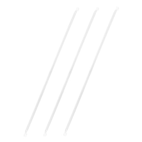 JUMPLAWN 3 Stück Jalousie Stab Ersatzstangen aus Transparentem Kunststoff Praktische Blinds Zugstäbe mit Haken Langlebige Ersatzteile für Lamellenjalousien Einfach zu Montieren und von JUMPLAWN