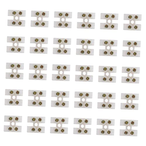 JUMPLAWN 30 Stück Positionen Schraubanschlussklemmen Schnellverbinder für Kabel Hochtemperaturbeständig Korrosionsbeständig für Beleuchtung Haushaltsgeräte und Verteilungssysteme JUMPLAWN 30 Stück Positionen Schraubanschlussklemmen Schnellverbinder für Kabel Hochtemperaturbeständig Korrosionsbeständig für Beleuchtung Haushaltsgeräte und Verteilungssysteme von JUMPLAWN