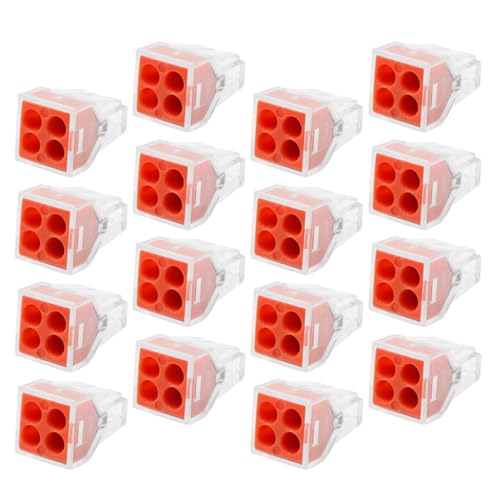 JUMPLAWN 30Stücke Drahtanschlüsse Hochwertige Isolierterminals für Robuste Kabelverbindungen Langlebig und Zuverlässig Geeignet für Elektrische und Haushaltsverkabelung JUMPLAWN 30Stücke Drahtanschlüsse Hochwertige Isolierterminals für Robuste Kabelverbindungen Langlebig und Zuverlässig Geeignet für Elektrische und Haushaltsverkabelung von JUMPLAWN
