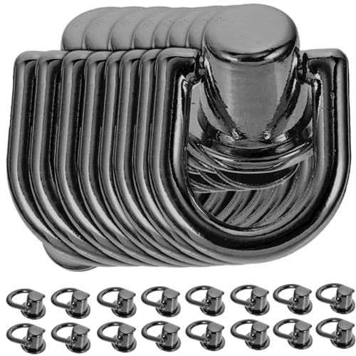 JUMPLAWN 40 Sätze Teiliges D Ring Nieten mit Schraubkopf Langlebige Handtaschen Hardware für DIY Lederwaren Leichte Metallbeschläge Praktische Taschen und Lederzubehörteile JUMPLAWN 40 Sätze Teiliges D Ring Nieten mit Schraubkopf Langlebige Handtaschen Hardware für DIY Lederwaren Leichte Metallbeschläge Praktische Taschen und Lederzubehörteile von JUMPLAWN