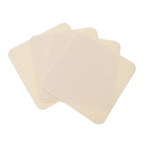 JUMPLAWN 4Stücke Teiliges Teppichgripper rutschfeste Klebepads für Teppiche Hartholzböden Antirutschmatte für Sicheres Halten und Reinigen Geeignet von JUMPLAWN