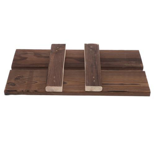 JUMPLAWN 4Stücke Vintage Holz Aquarium Dekoration Board Teiliges für DIY Wasserspiele Anpassbare Kombiniert mit Keramiktöpfen und Statuen Einzigartige für Fischtanks von JUMPLAWN