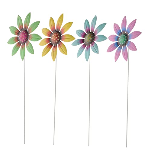 JUMPLAWN 4stücke Metall-gartenstecker Blumen-deko Bunte Metallblumen Für Garten Und Balkon Wetterfest Kreative Gartenanimation Frühjahrsdekoration JUMPLAWN 4stücke Metall-gartenstecker Blumen-deko Bunte Metallblumen Für Garten Und Balkon Wetterfest Kreative Gartenanimation Frühjahrsdekoration von JUMPLAWN