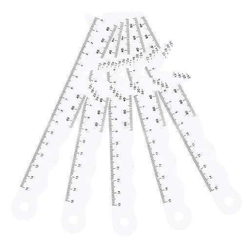 JUMPLAWN 5 Stück Teiliges Pupillenabstandsmessgerät für Brillen Tragbares Pupillendistanzlineal mit Präzisen Messungen für Optische Anwendungen JUMPLAWN 5 Stück Teiliges Pupillenabstandsmessgerät für Brillen Tragbares Pupillendistanzlineal mit Präzisen Messungen für Optische Anwendungen von JUMPLAWN