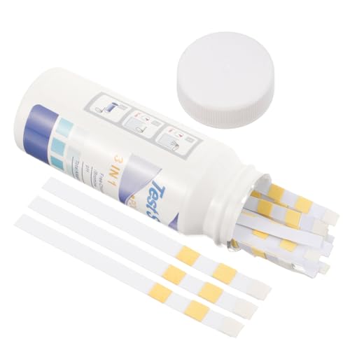 JUMPLAWN 50 Stück Wasser Teststreifen Ph Wert und Alkalinität Messung für Trinkwasser Pool Spa Aquarium Schnelles Testset mit Farbskala zur Wasserqualität Überwachung JUMPLAWN 50 Stück Wasser Teststreifen Ph Wert und Alkalinität Messung für Trinkwasser Pool Spa Aquarium Schnelles Testset mit Farbskala zur Wasserqualität Überwachung von JUMPLAWN