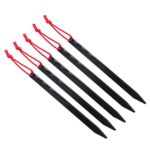 JUMPLAWN 5Stücke Aluminiumlegierung Zeltstifte Dreieckige Heringe für Camping Verstellbare Erdnägel mit Hochwertigem Design für Outdoor Aktivitäten JUMPLAWN 5Stücke Aluminiumlegierung Zeltstifte Dreieckige Heringe für Camping Verstellbare Erdnägel mit Hochwertigem Design für Outdoor Aktivitäten von JUMPLAWN