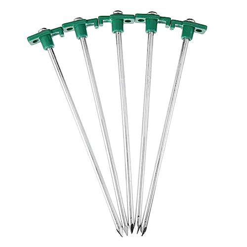 JUMPLAWN 5Stücke Zeltnägel für Camping Langlebig und für Zelte und Markisen mit Rundkopfdesign für Einfachen Einsatz im Freien JUMPLAWN 5Stücke Zeltnägel für Camping Langlebig und für Zelte und Markisen mit Rundkopfdesign für Einfachen Einsatz im Freien von JUMPLAWN