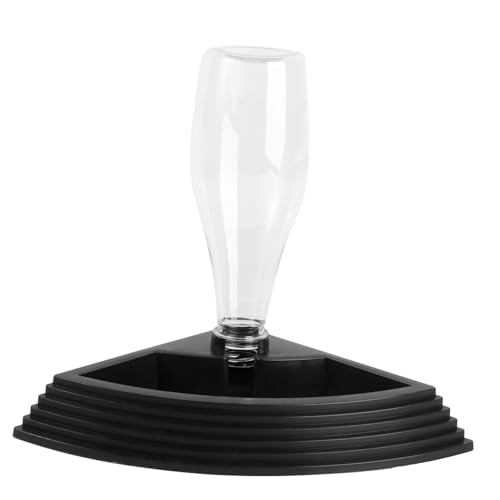 JUMPLAWN Automatische Reptilien Trinkschale Eckig aus Bpa freiem Kunststoff Auslaufsicherer Wasserspender mit Rutschfestem Sockel für Schildkröten Echsen und Terrarien Leicht zu Reinigen von JUMPLAWN