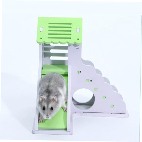 JUMPLAWN Buntes Kleintierhaus mit Abnehmbarem Dach Langlebiges Hamsterversteck und Schlafplatz Sicherer Spielort für Hamster Mäuse und Kleine Igel Leicht zu Reinigen Grün JUMPLAWN Buntes Kleintierhaus mit Abnehmbarem Dach Langlebiges Hamsterversteck und Schlafplatz Sicherer Spielort für Hamster Mäuse und Kleine Igel Leicht zu Reinigen Grün von JUMPLAWN