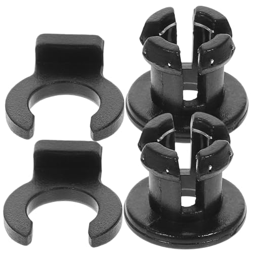 JUMPLAWN Drucker Kunststoff Schlauchklemmen Set Teilig Rohrbefestigung mit Stabilem Klippverschluss für Präzise Filamentführung Einfache Installation Langlebig und Bruchfest von JUMPLAWN