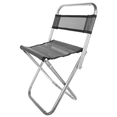 JUMPLAWN Leichter Klappbarer Campingstuhl Tragbarer Angelstuhl Ergonomisch Faltbar für Outdoor Aktivitäten Camping und Angeln von JUMPLAWN