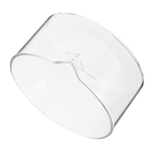 JUMPLAWN Glas Kristallisationsschale Hitzebeständig mit Ausguss Labor Geschirr Rund für Präzises Ausgießen Vielseitig Einsetzbar für Experimente und Mischungen von JUMPLAWN