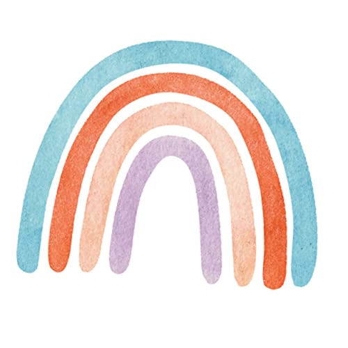 JUMPLAWN Großer Regenbogen Wandaufkleber für Kinderzimmer Selbstklebendes Wandtattoo für Fröhliche Raumgestaltung für Wand Fenster und Türen JUMPLAWN Großer Regenbogen Wandaufkleber für Kinderzimmer Selbstklebendes Wandtattoo für Fröhliche Raumgestaltung für Wand Fenster und Türen von JUMPLAWN