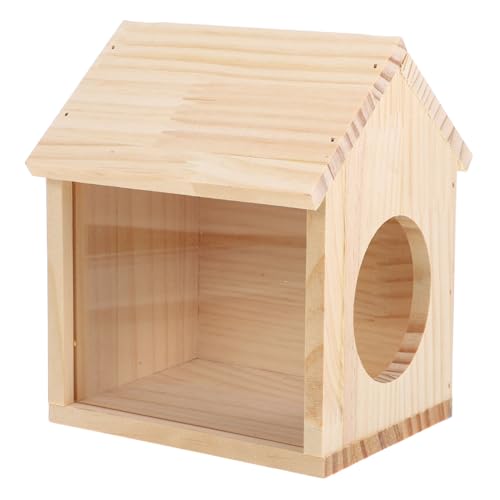 JUMPLAWN Großes Hamsterhaus aus Natürlichem Holz mit Transparentem Beobachtungsfenster Multifunktionaler Futter und Wasserplattform Abnehmbar und Leicht zu Reinigen Geeignet als JUMPLAWN Großes Hamsterhaus aus Natürlichem Holz mit Transparentem Beobachtungsfenster Multifunktionaler Futter und Wasserplattform Abnehmbar und Leicht zu Reinigen Geeignet als von JUMPLAWN