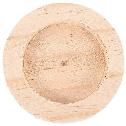 JUMPLAWN Hamster Futterschale aus Holz Multifunktionale Futter und Wasserschüssel für Kleintiere für Hamster Meerschweinchen und Eichhörnchen Platzsparend und Handwerklich Gefertigt JUMPLAWN Hamster Futterschale aus Holz Multifunktionale Futter und Wasserschüssel für Kleintiere für Hamster Meerschweinchen und Eichhörnchen Platzsparend und Handwerklich Gefertigt von JUMPLAWN