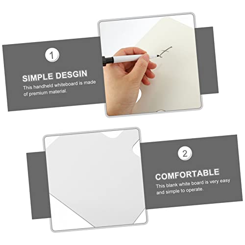 JUMPLAWN Handliches Doppelseitiges Whiteboard mit Stücken Abwischbares Schreibbrett für Unterricht Bewertung und Abstimmung Robuste Oberfläche für Klassenzimmer und Sportveranstaltungen JUMPLAWN Handliches Doppelseitiges Whiteboard mit Stücken Abwischbares Schreibbrett für Unterricht Bewertung und Abstimmung Robuste Oberfläche für Klassenzimmer und Sportveranstaltungen von JUMPLAWN
