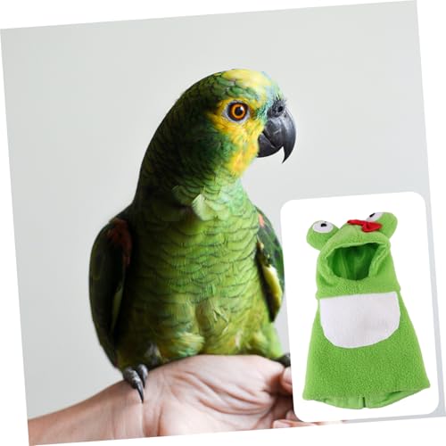 JUMPLAWN Haustier Papageien Hoodie Fleece Warmes Vogelkostüm für Party Cosplay Vogelkleidung als Foto Requisite Haustier Vogelbekleidung JUMPLAWN Haustier Papageien Hoodie Fleece Warmes Vogelkostüm für Party Cosplay Vogelkleidung als Foto Requisite Haustier Vogelbekleidung von JUMPLAWN