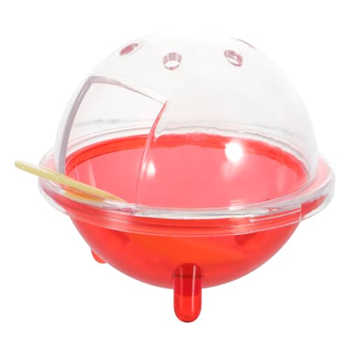 JUMPLAWN Hamster Badezimmer Badewanne Transparente Hamster Badewanne Für Kleine Haustiere Abnehmbar Leicht Zu Reinigen Für Chinchillas von JUMPLAWN