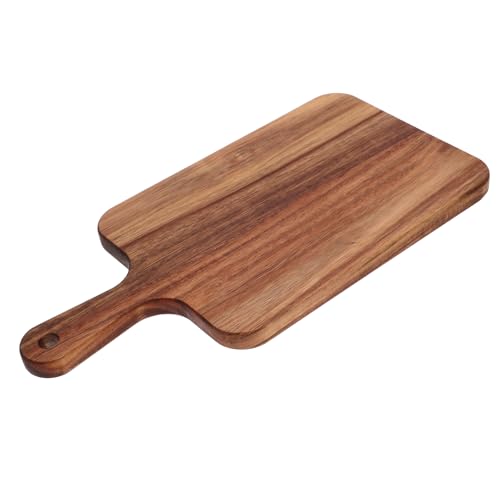 JUMPLAWN Holz Schneidebrett aus Akazienholz Doppelseitiges Pizzabrett Platzsparendes Servierbrett für Gemüse und Fleisch Robust und Sicher Küche JUMPLAWN Holz Schneidebrett aus Akazienholz Doppelseitiges Pizzabrett Platzsparendes Servierbrett für Gemüse und Fleisch Robust und Sicher Küche von JUMPLAWN