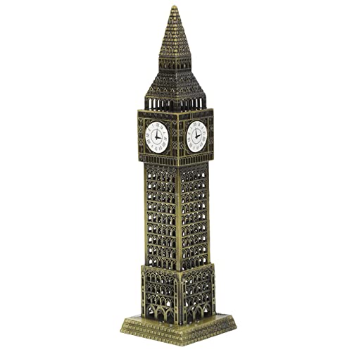 JUMPLAWN London Big Metallmodell Dekoration Vintage Architektur Ornament für Tisch und Büro Langlebig und Praktisch Exquisites Design für Romantische von JUMPLAWN